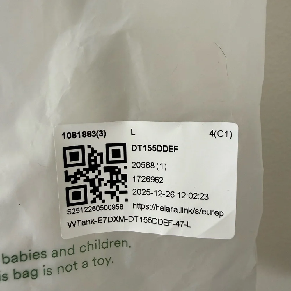 NWT HALARA SoftlyZero White Padded Running Tank Top Womens Size Large Cups D-F - Picture 7 of 12